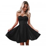ANGELWARDROBE Sexy Cocktail Dresses for Women A-Line Short Prom Dresses 2021 for Teens with Pockets