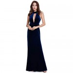 Ever-Pretty Women's Deep V-Neck Halter Neck Evening Party Maxi Dress 07180