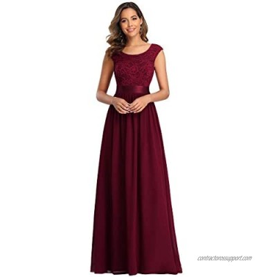 Ever-Pretty Women's Women's Ruched Empire Wasit Bridesmaid Dresses 0646