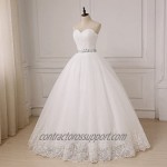 YIPEISHA Wedding Dress Sweetheart Tulle Wedding Dresses for Bridal Plus Size Ball Gowns