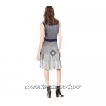 Cable Stitch Women's Sleeveless Pleat Dress