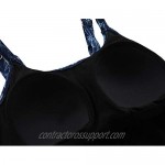 Cadocado Women's Tankini Set Two Piece Swimsuit Layered Ruffled Top with Boyshort Swimwear