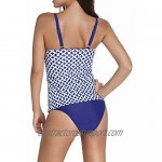 Dearlove Floral Print High Neck Tankini Tops with Short Swimwear Set S-2XL