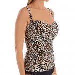 Profile by Gottex Women's Sweetheart Cup Sized Tankini Top Swimsuit