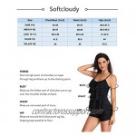 Wavely Blouson Tankini Swimsuits for Women Tank Tops Loose Fit 2 Piece Bathing Suits Ladies Modest Swimwear