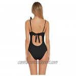 Becca by Rebecca Virtue Women's Sadie One Shoulder One Piece Swimsuit