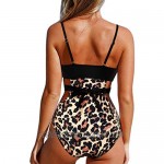 OMKAGI Sexy Cutout One Piece Swimsuits for Women High Waisted Monokini Bathing Suit
