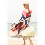 CHERRY CAT Women Beachwear Long Beach Coverups Kaftan Casual Caftan Dress