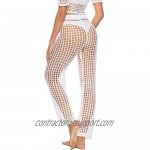 Kistore Womens Crochet Net Hollow Out Beach Pants Sexy Swimsuit Cover Up Pants