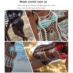 shermie Women's Swimsuit Cover Ups Hollow Out Short Bikini Beach Coverups