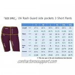 Private Island Women UPF 50+ Beach Board Shorts Swimsuit Hot Pants Side Pockets Bathing Swim Rash Guard Bottom