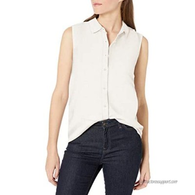  Essentials Women's Sleeveless Linen Shirt