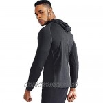 Neleus Men's Dry Fit Athletic Workout Running Shirts Long Sleeve