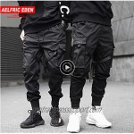 Aelfric Eden Mens Joggers Pants Long Multi-Pockets Outdoor Fashion Casual Jogging Cool Pant with Drawstring