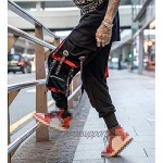 Men's Jogger Pants Punk Cargo Baggy Techwear Hip Hop Harem Pants Streetwear Tactical Track Pants
