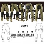 Survival Tactical Gear Men’s Ripstop Pants Outdoor Military Camo Cargo Trousers for Camping Hiking