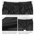 BALEAF Men's 7'' Athletic Running Shorts Quick Dry Mesh Liner Back Zip Pocket