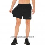 Cakulo Men's Running Shorts 5 Inch Lightweight Quick Dry Athletic Workout Shorts with Pockets