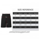 Idtswch Big & Tall Men's Basketball Shorts Active Athletic Lightweight Dry-Fit Training Workout Shorts Zipper Pockets（XL-6X）