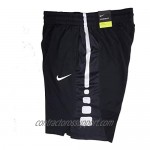 Nike Dry Men's Dri-Fit Elite Basketball Shorts Black White AT3393 010