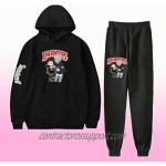 EXV R-Ick M-Orty Backwoods Pullover Hoodie and Sweatpants Suit For Men women 2 Piece Outfit Fashion Sweatshirt Set