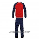 Hanwe Men's Tracksuit Jogging Suits Casual Running Sweatsuits Set Jogger Sweat Suit Classic Striped