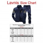Lavnis Men's 2 Pieces Tracksuits Running Jogging Sports Suits Athletic Long Sleeve Sweatsuit