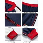 Litteking Men's Tracksuits 2 Piece Outfit Casual Long Sleeve Sweat Suit Set Full Zipper Sports Jogging Suits