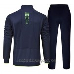 YSENTO Men's Track Suits Sports Sweatsuits Full Zip Jackets Athletic Pants Zipper Pockets