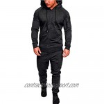 Zolulu Mens Sweatsuits 2 Piece Tracksuit Sets Casual Comfy Camo Jogging Suits for Men Sports Suit Activewear