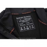 BaseLayer Mechanics - Men's Fleece Lined Base Layers with Stretch (Cold Weather)