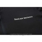 BaseLayer Mechanics - Men's Fleece Lined Base Layers with Stretch (Cold Weather)