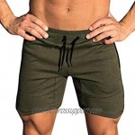 COOFANDY Men's Workout Gym Shorts Weightlifting Bodybuilding Squatting Fitness Jogger with Pockets
