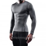 Neleus Men's Athletic Compression Sport Running Long Sleeve T Shirt