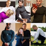 Thermajohn Mens Ultra Soft Thermal Shirt - Compression Baselayer Crew Neck Top – Fleece Lined Long Sleeve Underwear T Shirt