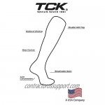 TCK Flat Knit Cotton Sanitary Liner Baseball Socks
