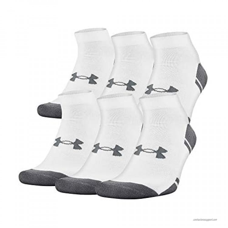 Under Armour Adult Resistor 3.0 Low Cut Socks (6 and 12 Pack)