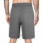 ThEast Mens Casual Cotton Athletic Shorts Lounge Shorts with Pockets