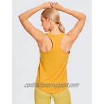 CRZ YOGA Women's Lightweight Workout Tank Tops Racerback - Soft Pima Cotton Athletic Yoga Shirts