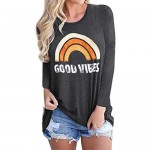 Vaise Womens Loose Fit Graphic Tank Tops Casual Summer Tank Tops Trendy Tops Tunics