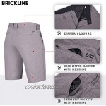 Brickline Hybrid Shorts for Mens Quick Dry Stretch Board Shorts Swim Trunks