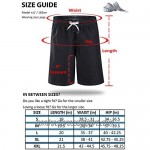Liberty Imports Pack of 3 Men's Quick Dry 9 Swim Trunks Surfing Board Shorts with Mesh Lining and Pockets Summer Beach