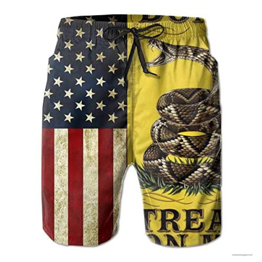 super3Dprinted African Art Tribal Print Mens Swim Trunks Water Beach Shorts with Pockets