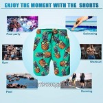 TUONROAD Mens Funny Swim Trunks Quick Dry Beachwear Sports Running Swim Board Shorts Mesh Lining