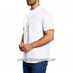 Mens Short Sleeve Henley Shirt Cotton Linen Slim Fit Casual Summer Beach Lightweight Tee Tops