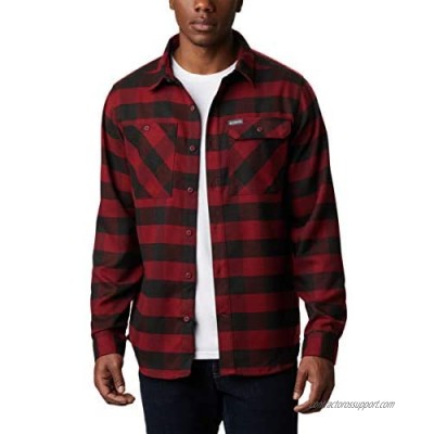 Columbia Men's Extended Outdoor Elements Stretch Flannel
