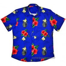 Forged 365 Men's WPNZD Grenade Hawaiian Party Shirt