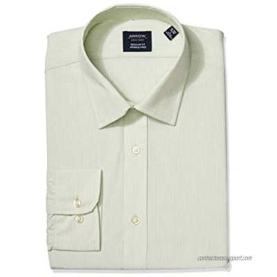 Arrow 1851 Men's Dress Shirt Regular Fit Stripe