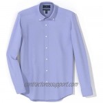 Brand - Buttoned Down Men's Tailored-Fit Button Collar Pinpoint Non-Iron Dress Shirt Blue 15 Neck 34 Sleeve