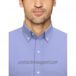 Brand - Buttoned Down Men's Tailored-Fit Button Collar Pinpoint Non-Iron Dress Shirt Blue 16.5 Neck 32 Sleeve